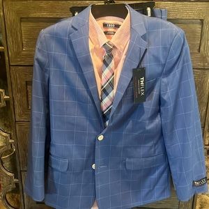 Big Boys Tommy Hilfilger suit, size 16, Izod shirt/tie, NWT